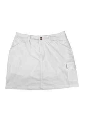Bimini Bay White Active Skort Size 8 Golf Tennis Athletic Skirt Shorts See Descr